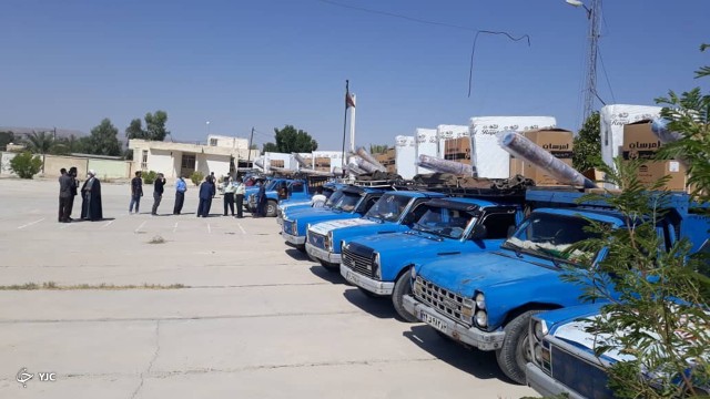 اهدای ۷۰ سری جهیزیه به زوج‌های جوان در حاجی آباد