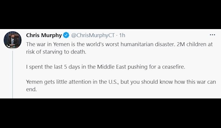 اذعان سناتور آمریکایی به فاجعه انسانی در یمن