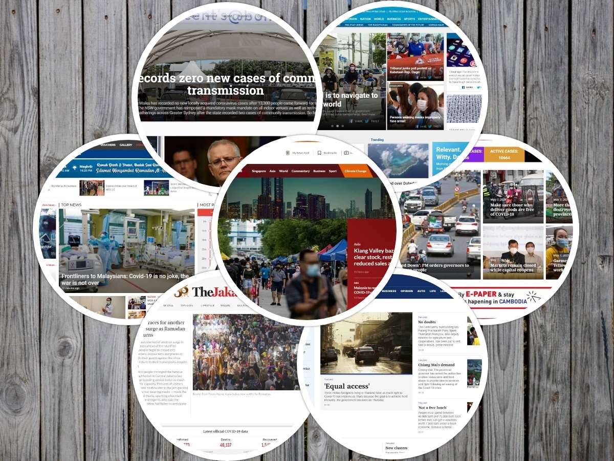 مهمترین عناوین روزنامه‌های مالزی و جنوب شرق آسیا