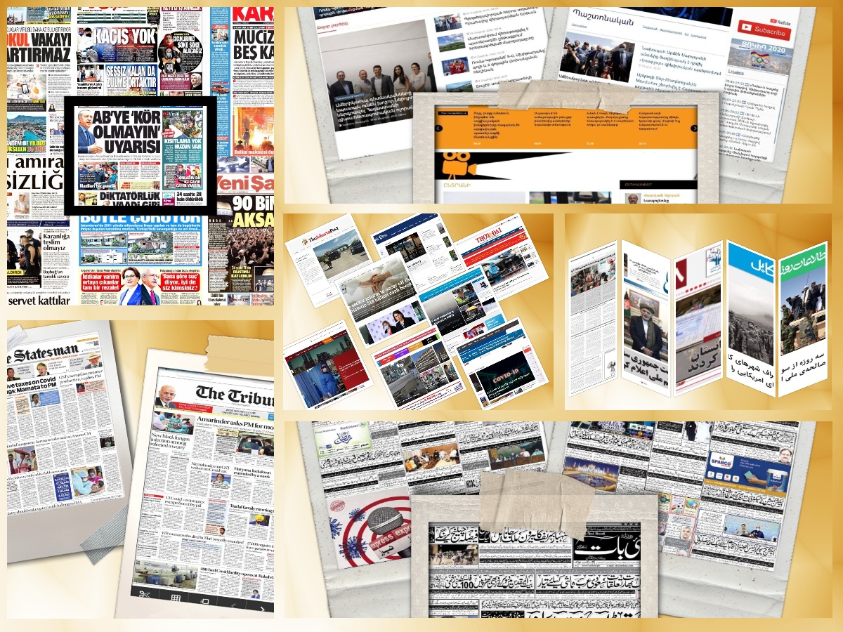 مروری بر عناوین روزنامه‌های جهان (از شرق آسیا تا مصر)