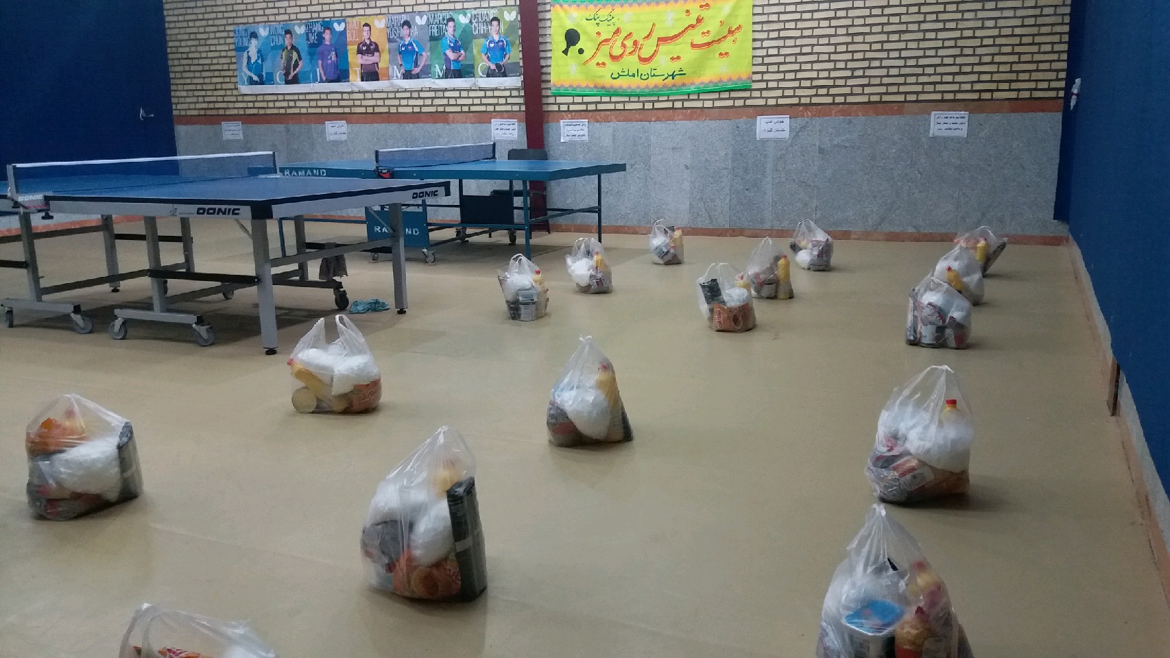 توزیع بستههای حمایتی در املش توزیع بستههای حمایتی در املش