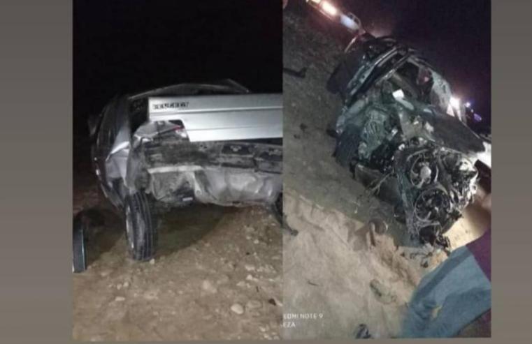 واژگونی مرگبار یک خودرو در پارسیان واژگونی مرگبار یک خودرو در پارسیان