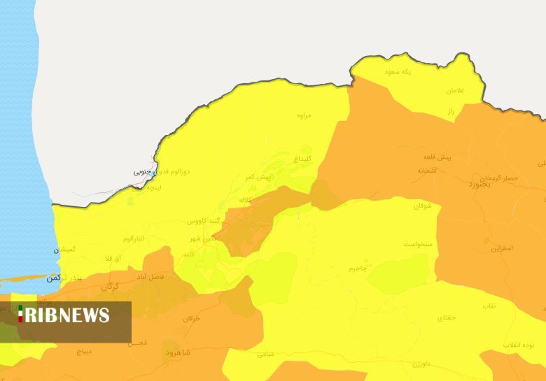 گلستان منطقه قرمز کرونا ندارد گلستان منطقه قرمز کرونا ندارد