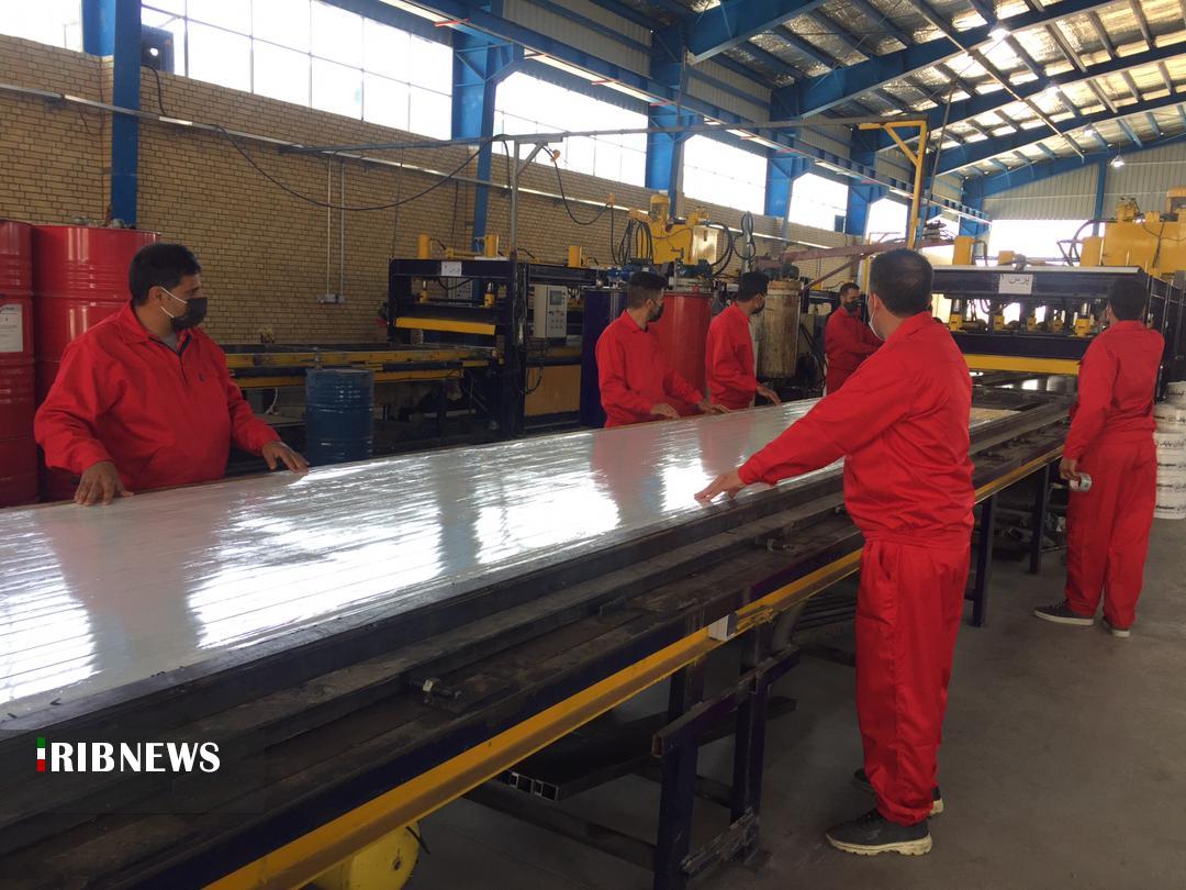 بهره برداری از واحد تولیدی پانل فولادی در شیراز بهره برداری از واحد تولیدی پانل فولادی در شیراز