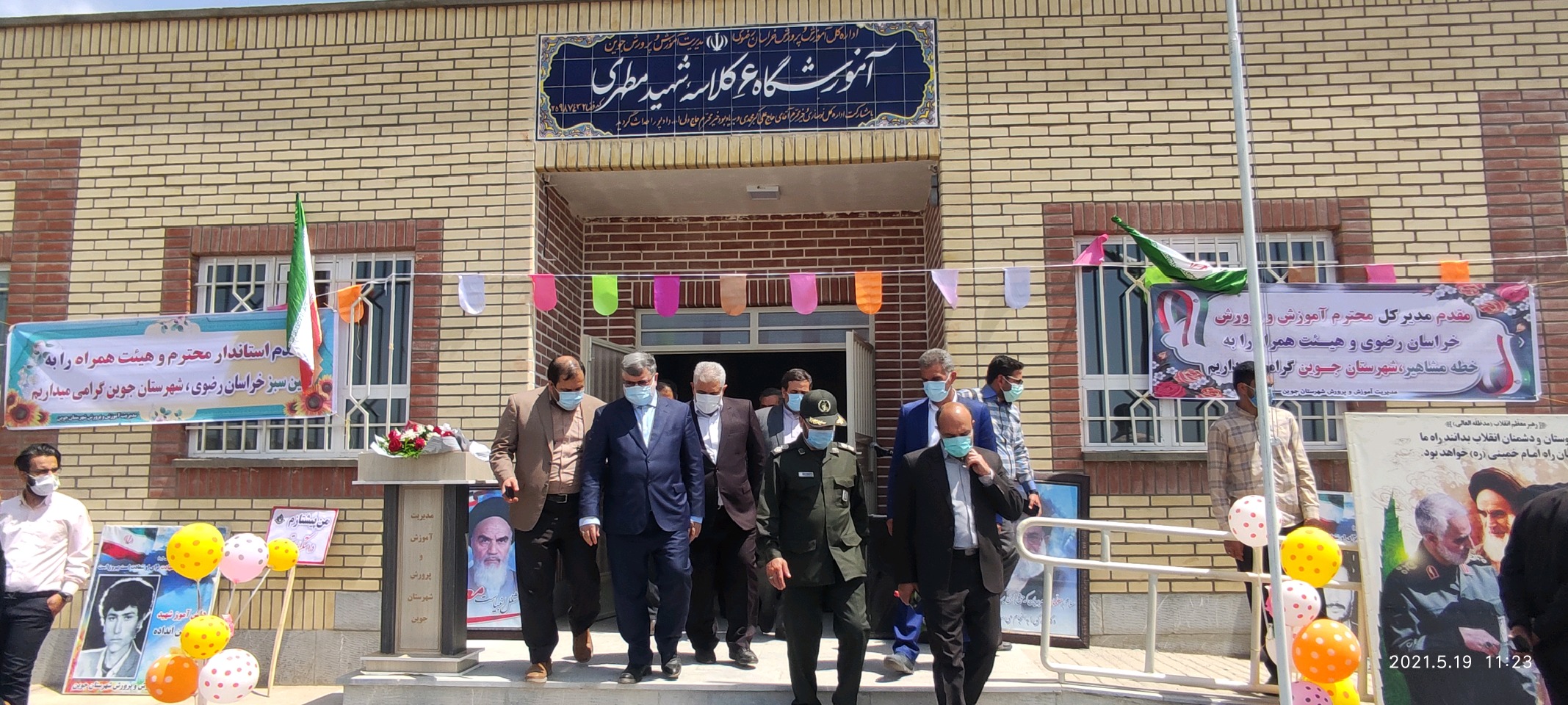 افتتاح ۵ طرح عمرانی در سفر استاندار به جوین