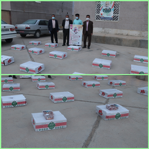 توزیع گوشت قرمز بین نیازمندان بهمئی