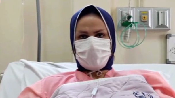 بهبودی بانوی ماسالی پس از تزریق واکسن