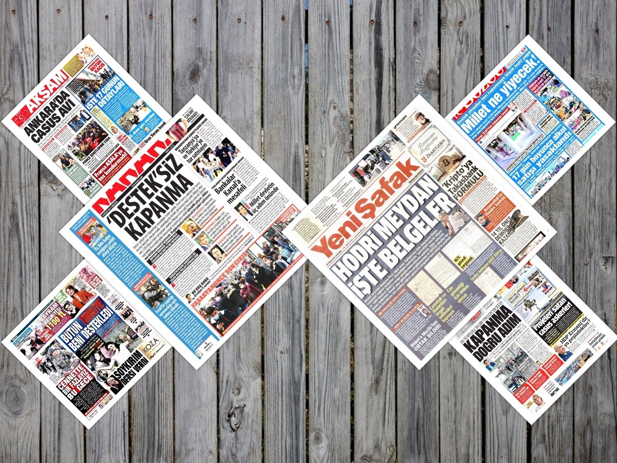 مهمترین عناوین روزنامه های ترکیه مهمترین عناوین روزنامه های ترکیه