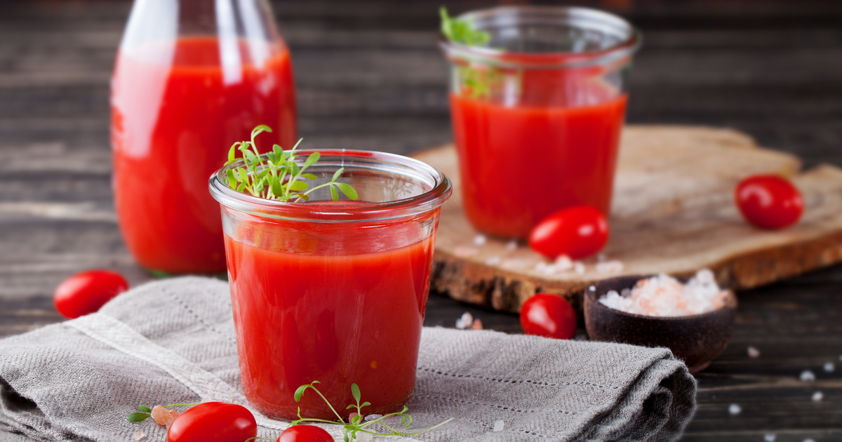 از کفیر تا آب گوجه‌فرنگی