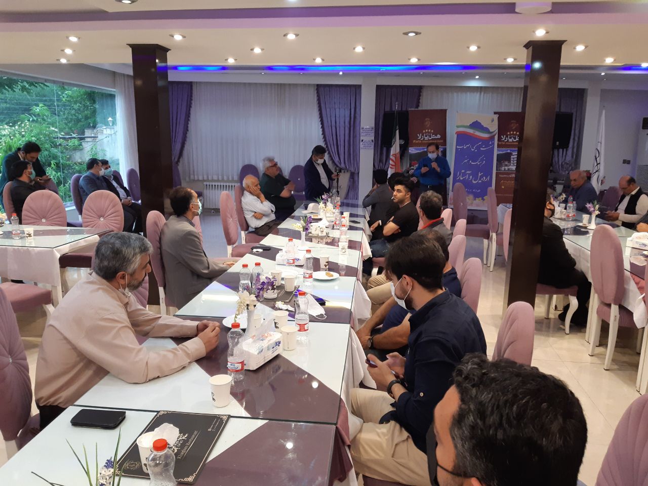 دیدار وحدت آفرین هنرمندان آستارا و اردبیل