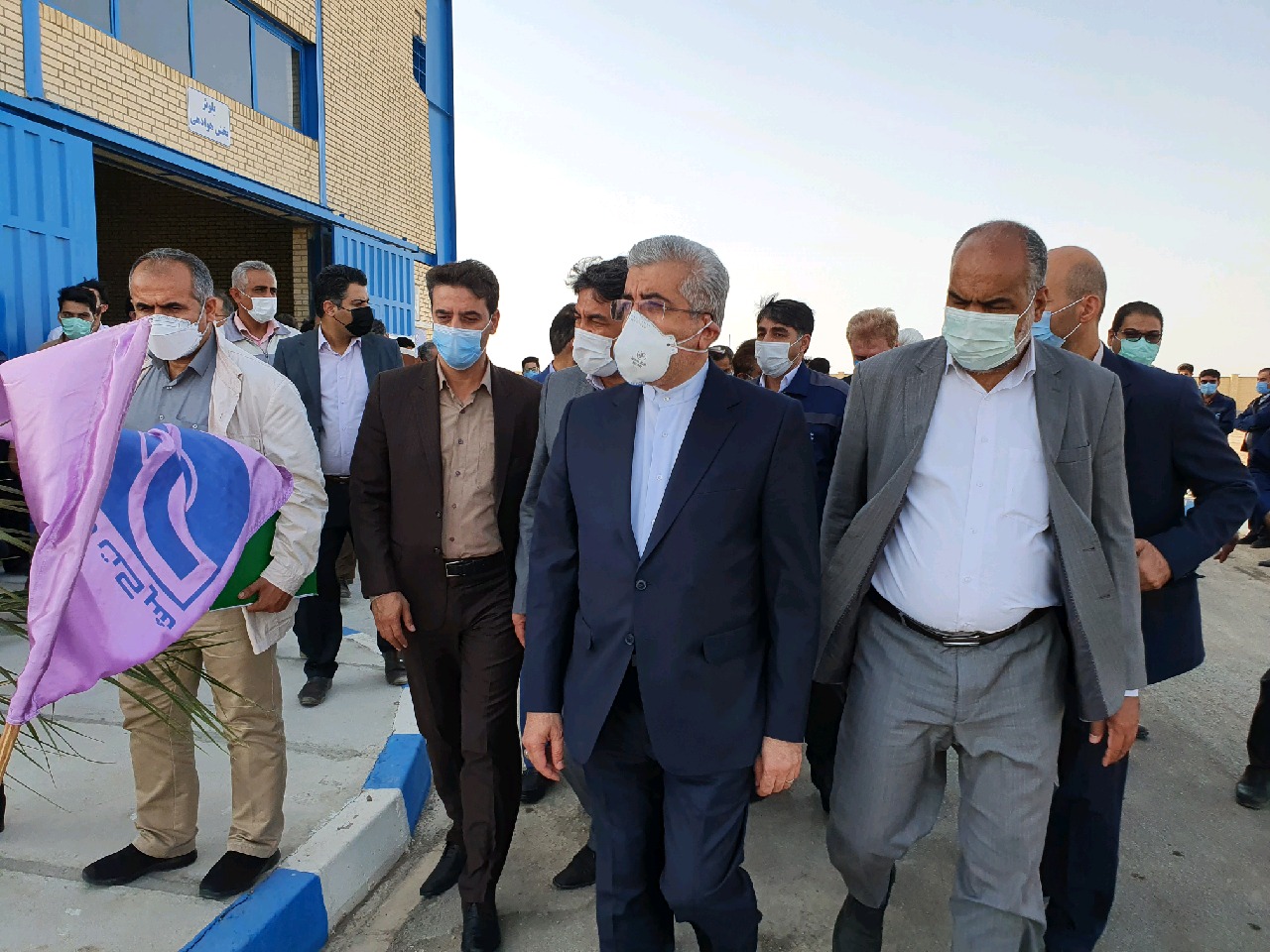 بهره برداری از تصفیه خانه و فاز اول پروژه فاضلاب شهری در بافق بهره برداری از تصفیه خانه و فاز اول پروژه فاضلاب شهری در بافق