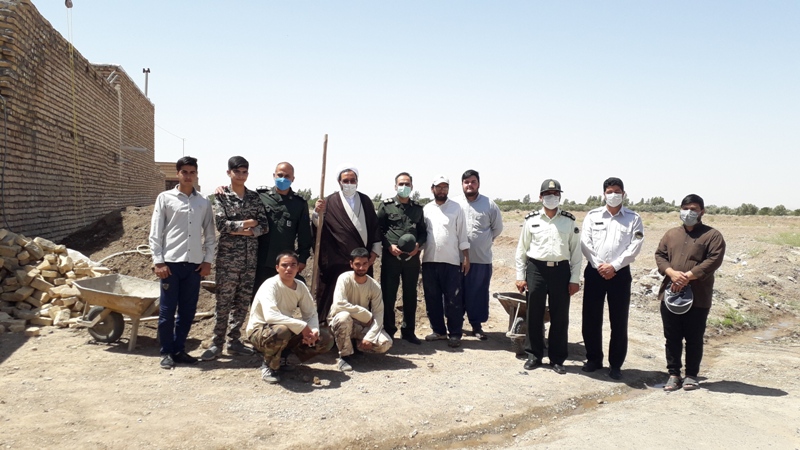 آغاز نهضت خانه سازی در بردسکن به همت اردوی های جهادی آغاز نهضت خانه سازی در بردسکن به همت اردوی های جهادی