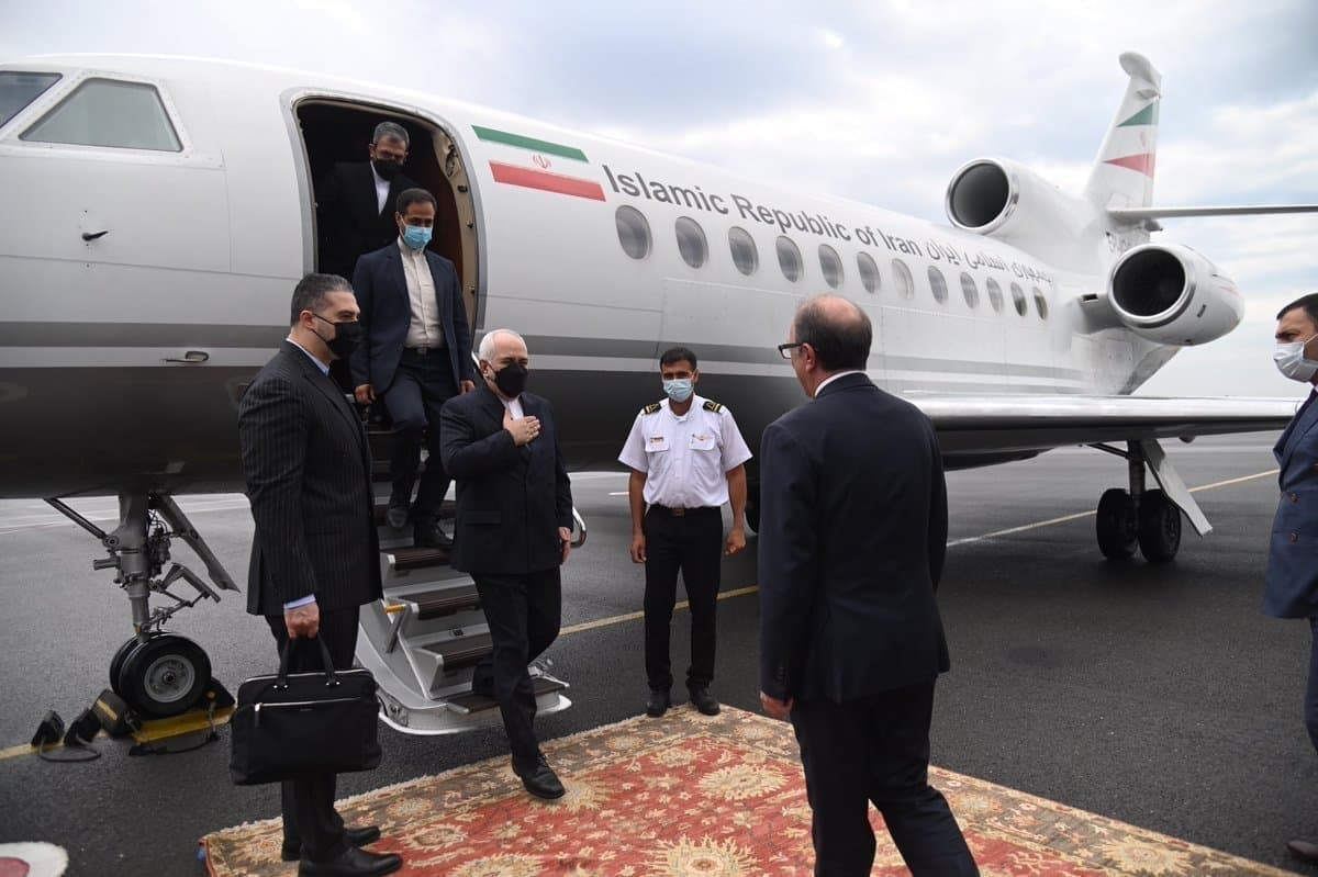 ظریف به ایروان رسید