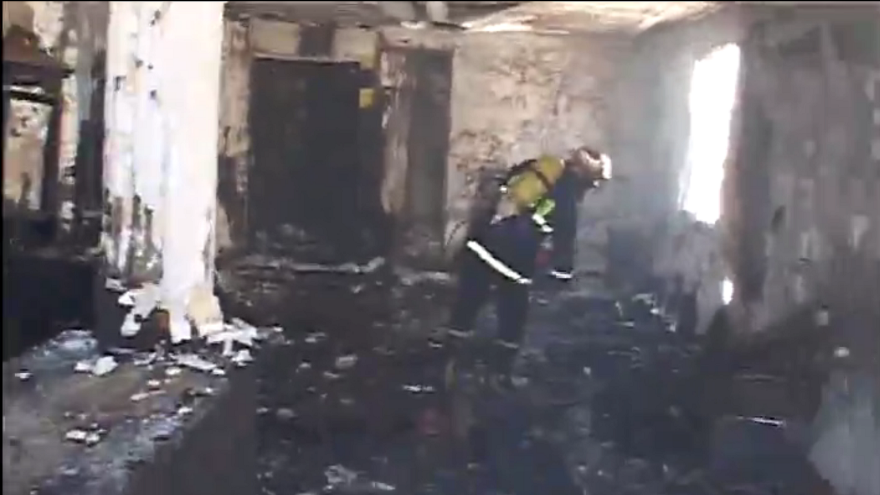 نشت گاز و انفجار منزل مسکونی در آبیک