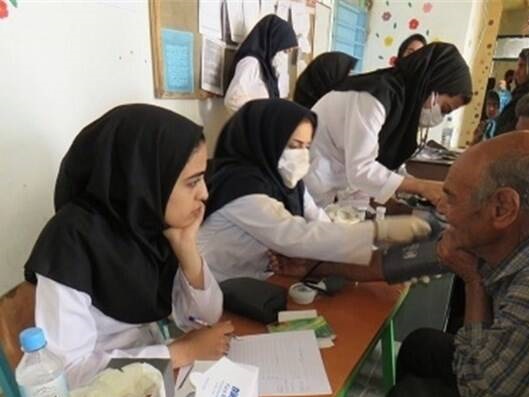 ارائه خدمات رایگان پزشکی در ملکشاهی