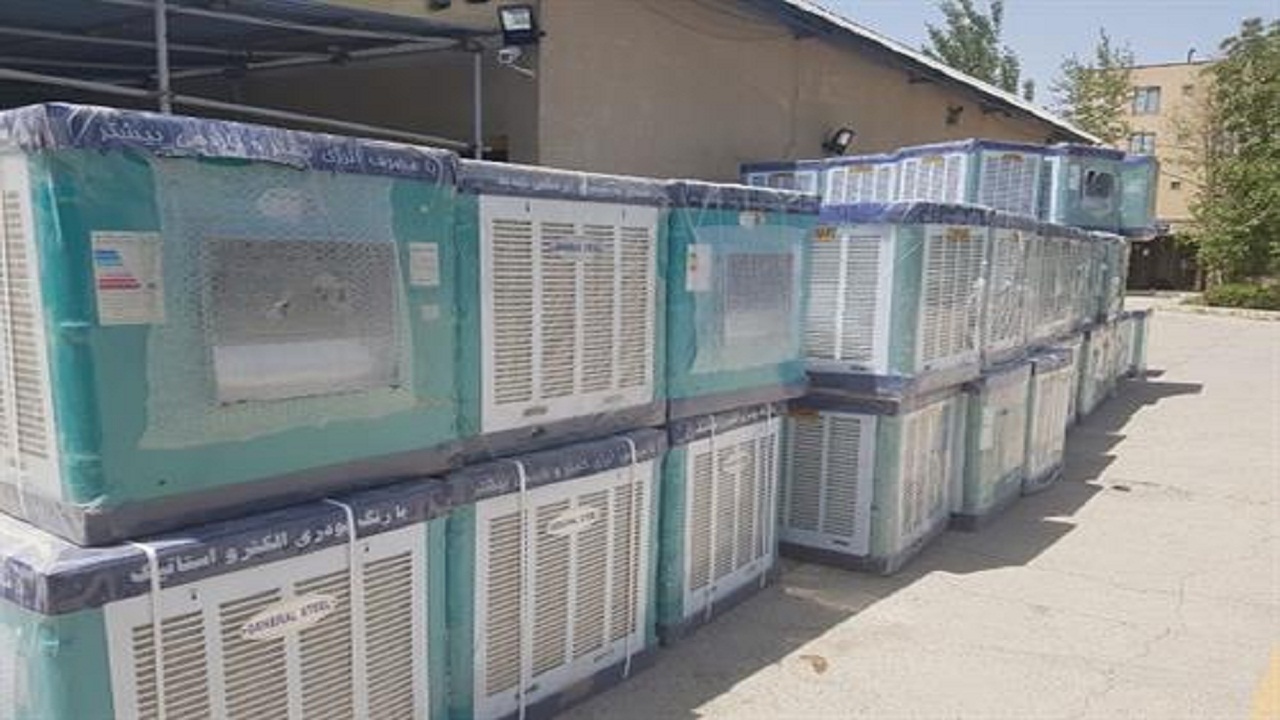 کولرهای آبی تابستان خانه نیازمندان را بهار کردند کولرهای آبی تابستان خانه نیازمندان را بهار کردند