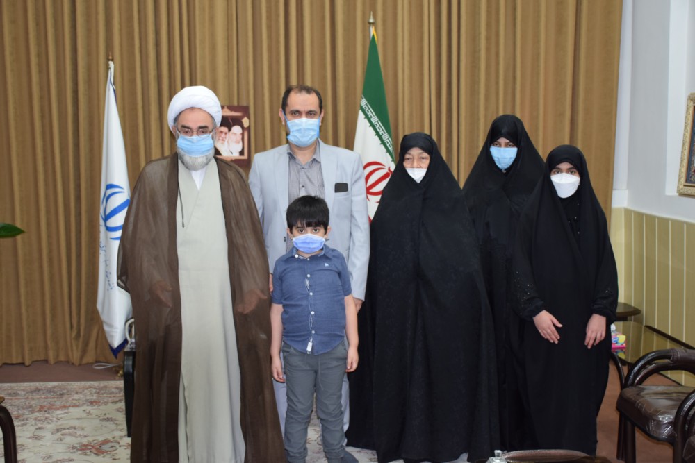 دیدار با خانواده شهیدان انصاری و نورانی