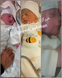 تولد سه قلو‌ها در کاشان