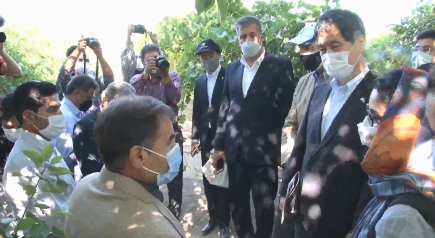 بازدید سفیر ژاپن از طرحهای احیای دریاچه اورمیه