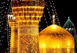 برگزاری مراسم شام میلاد امام رضا (ع) در حرم مطهر رضوی