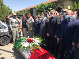 مراسم تشییع خبرنگاران جانباخته ایرنا و ایسنا برگزار شد + فیلم و عکس 2