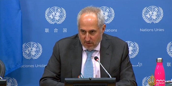 دوژاریک: سازمان ملل به اتفاقات افغانستان واقف است