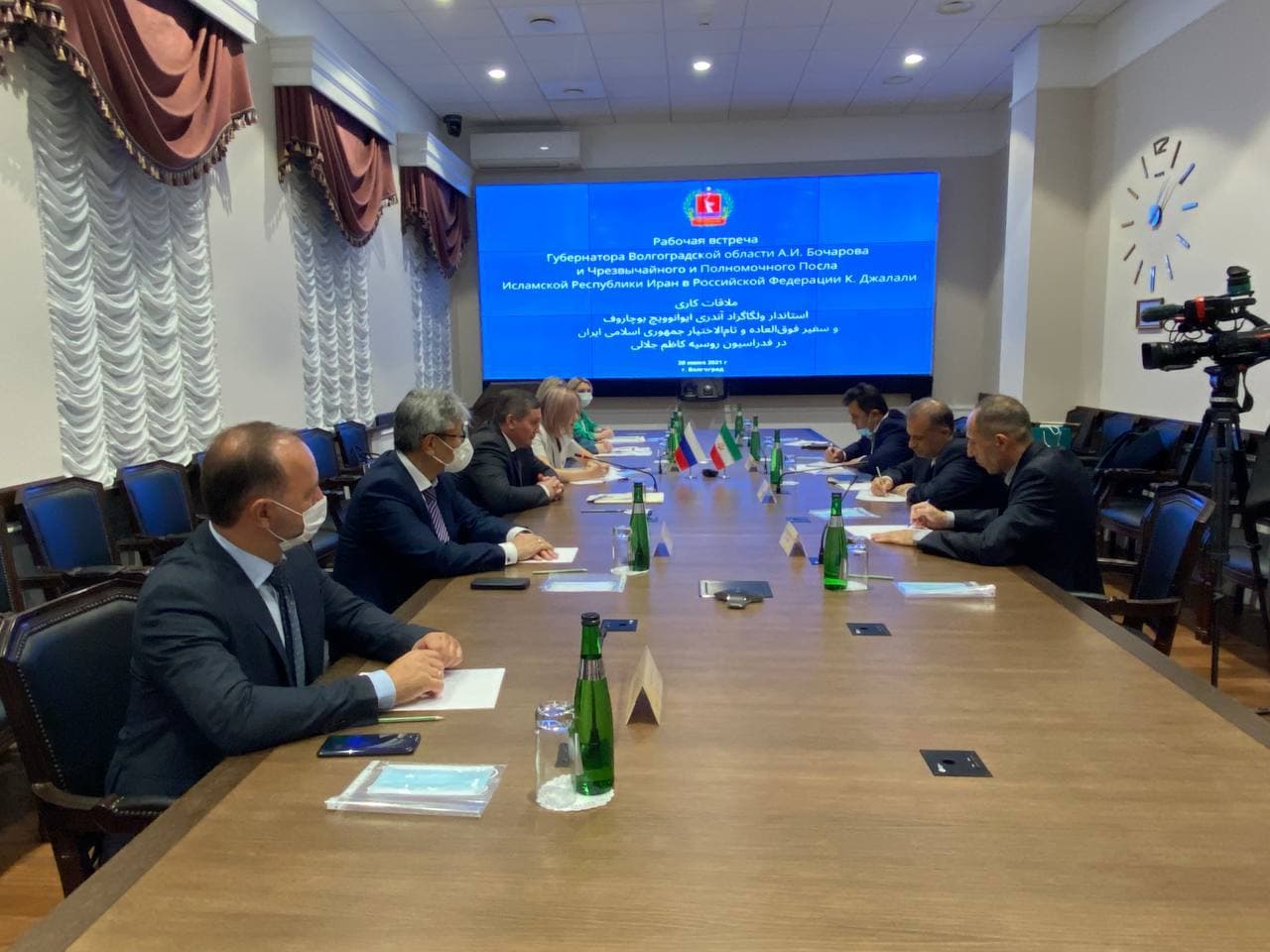 توسعه همکاری میان استان‌های شمالی ایران با استان ولگاگراد روسیه