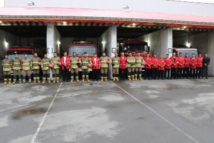 کرونا یکی از ایستگاه‌های آتش‌نشانی لاهیجان را تعطیل کرد