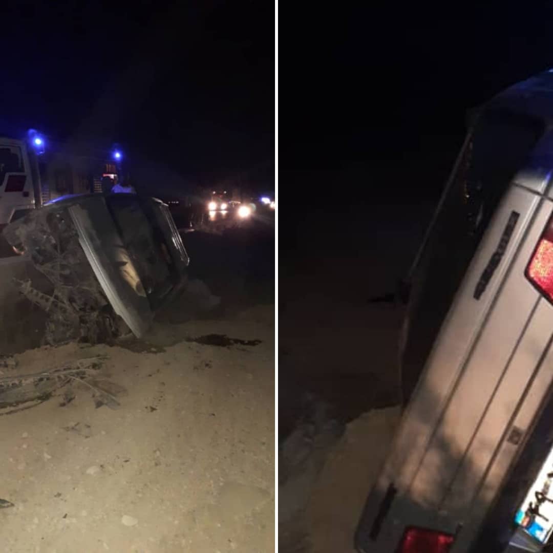 سقوط پژو در ورودی گرمسار با دو مصدوم | خبرگزاری صدا و سیما