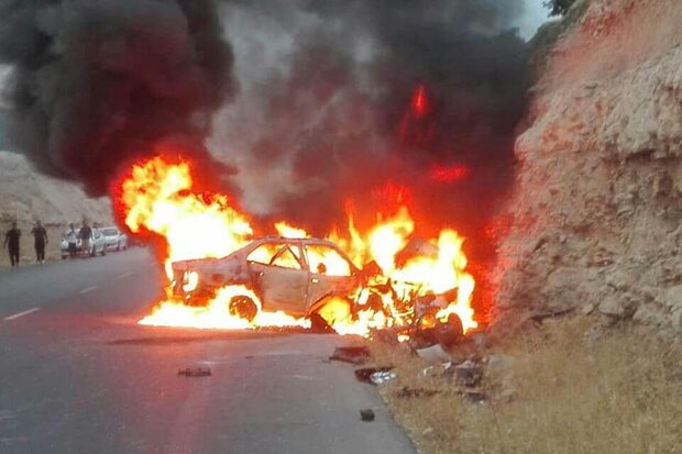 سانحه رانندگی در چرداول ۵ نفر را به کام مرگ کشاند