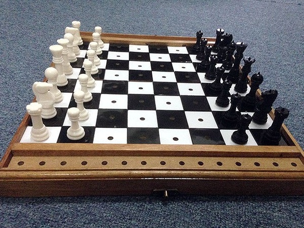 مسابقات شطرنج نابینایان در دامغان