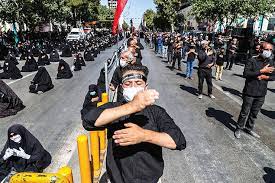 برگزاری مراسم عزاداری تاسوها و عاشورای حسینی در خوزستان برگزاری مراسم عزاداری تاسوها و عاشورای حسینی در خوزستان