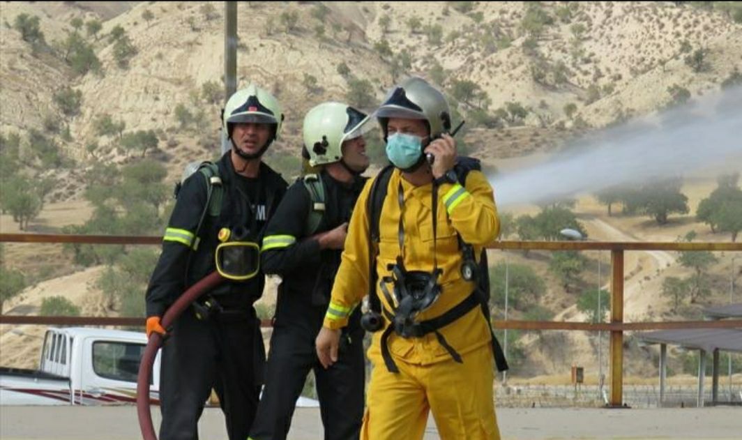 مانور مدیریت شرایط اضطراری در پالایشگاه گاز ایلام برگزار شد