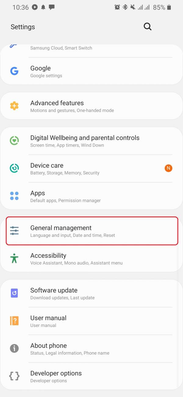 آموزش ریست فکتوری کردن گوشی