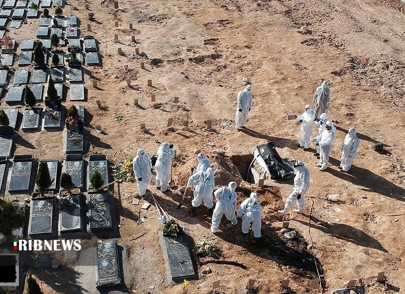 افزایش ۲ برابری تدفین کرونایی‌ها در وادی رحمت تبریز