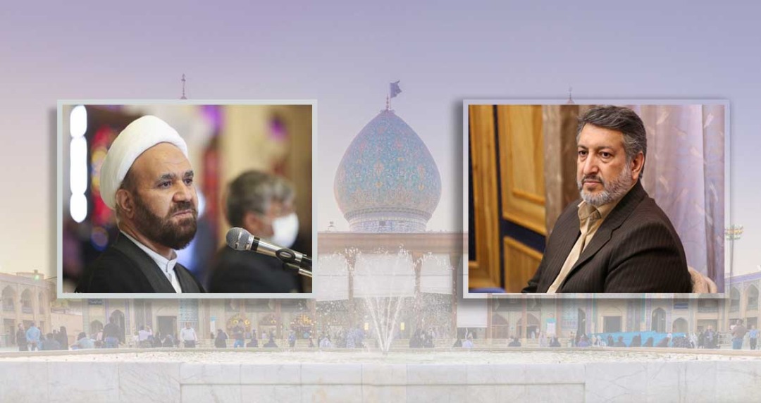 تبریک مدیرکل صدا وسیمای فارس به تولیت حرم شاهچراغ (ع)