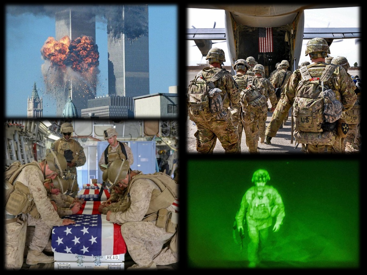 خانه پوشالی آمریکا، از ۱۱ سپتامبر ۲۰۰۱ تا ۳۱ اوت ۲۰۲۱