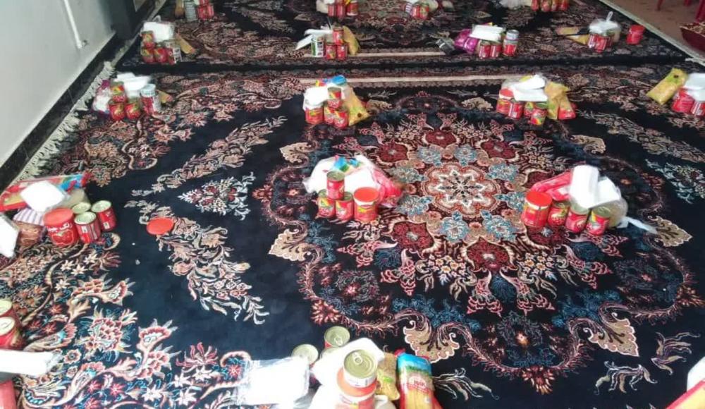 توزیع بسته های معیشتی بین نیازمندان  در بهبهان