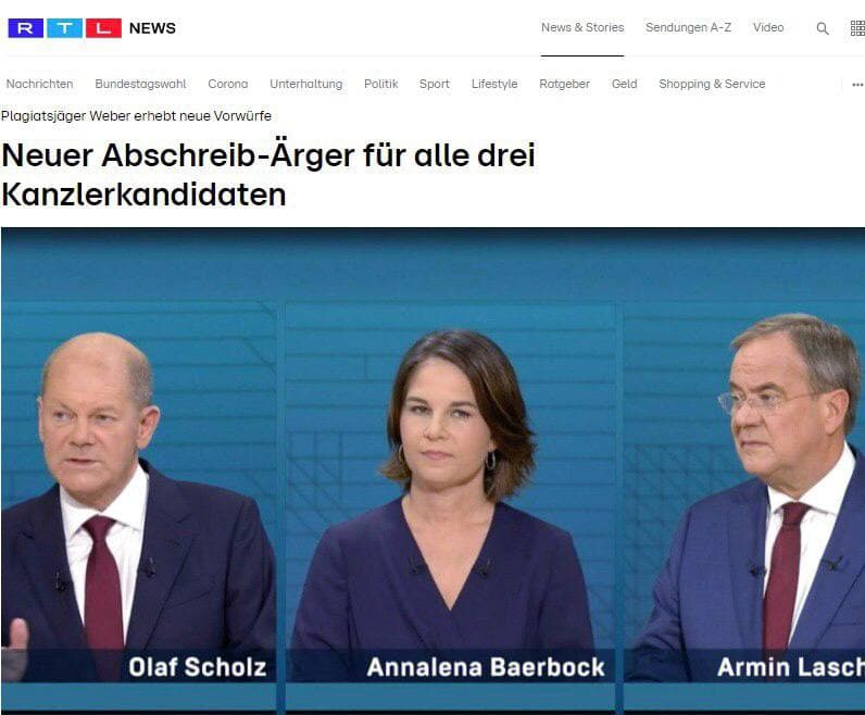 هر سه نامزد صدر اعظمی در آلمان متهم به سرقت علمی