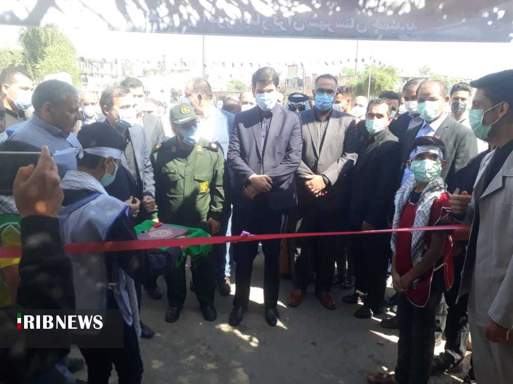 افتتاح نمایشگاه ایثار و مقاومت در شهرستان حمیدیه افتتاح نمایشگاه ایثار و مقاومت در شهرستان حمیدیه