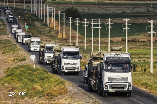 تجهیزات رزمایش فاتحان خیبر در منطقه شمال‌ غرب