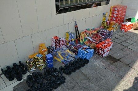 کالای قاچاق به بازار لاهیجان نرسید