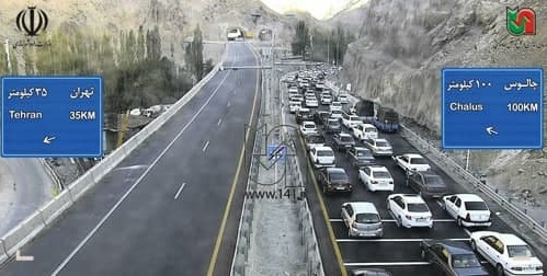 هجوم مسافران به جاده‌های شمال
