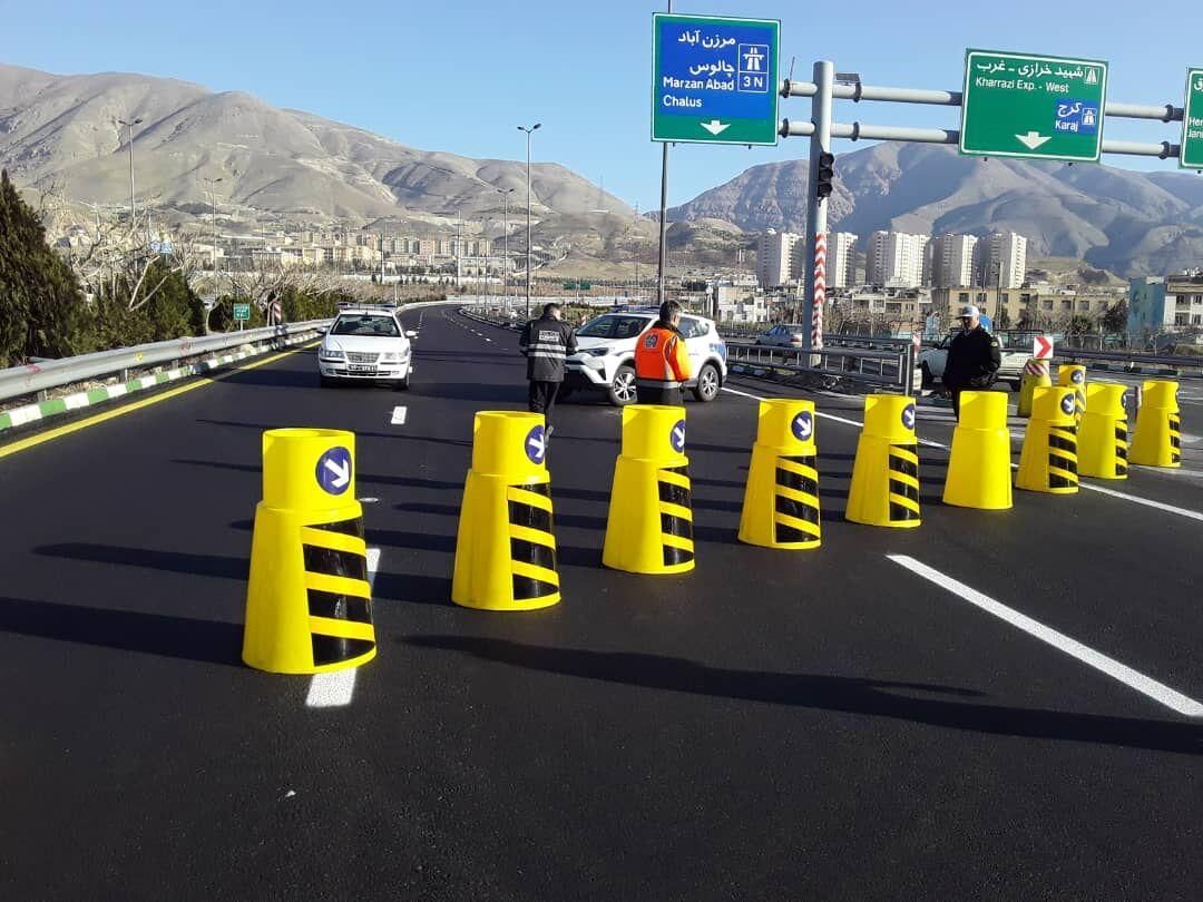 تردد از جاده چالوس و آزادراه شمال ممنوع شد