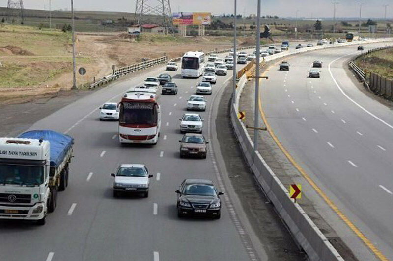 آخرین وضعیت ترافیک در راه‌های استان قزوین