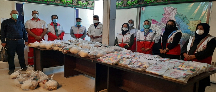 توزیع بسته های معیشتی و نوشت افزار در شهرستان فریمان توزیع بسته های معیشتی و نوشت افزار در شهرستان فریمان