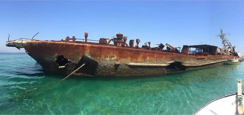 جزیره هنگام، جزیره‌ایدیدنی در خلیج فارس
