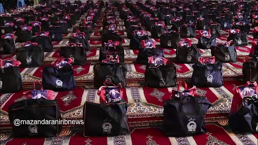 برگزاری طرح اطعام و احسان حسینی در مازندران