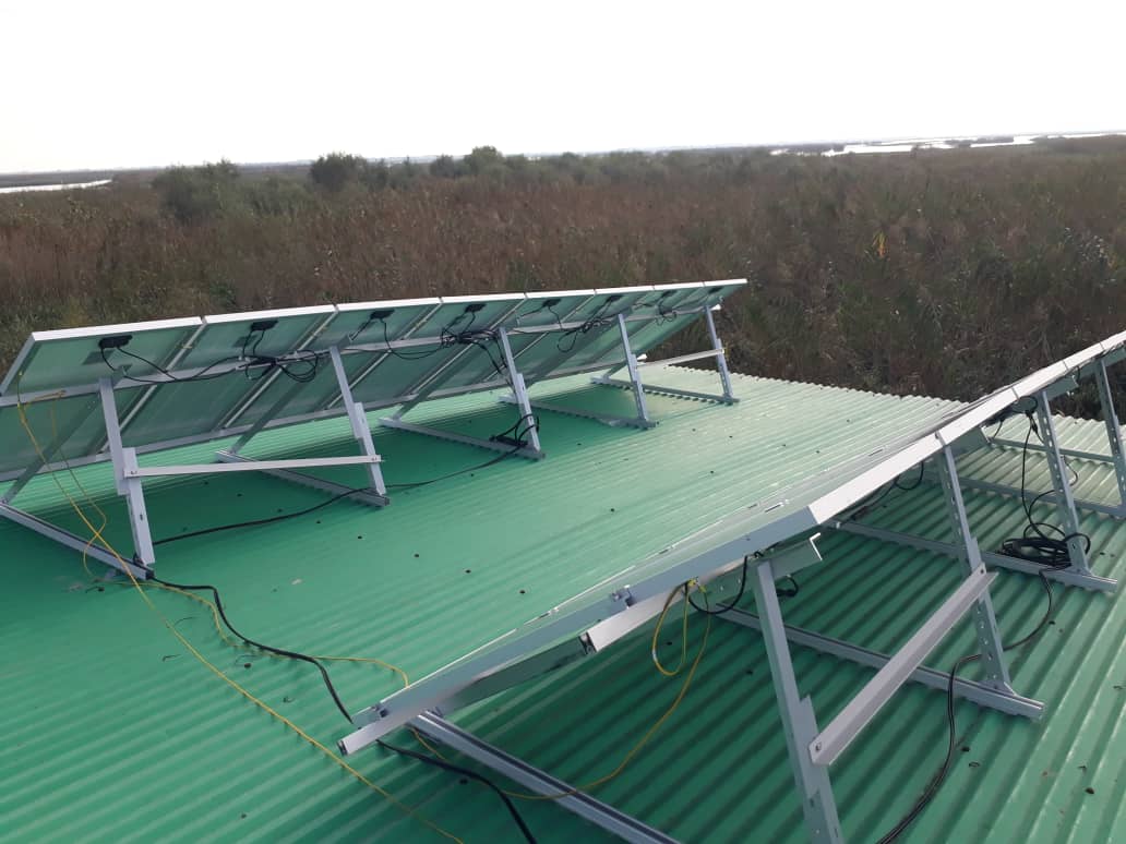 تجهیز پاسگاه‌های محیط بانی گیلان به نیروگاه خورشیدی