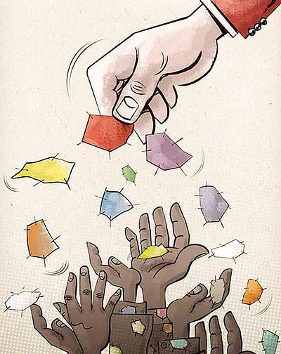 سیر کردن سفره‌های گرسنه‌ی شهر